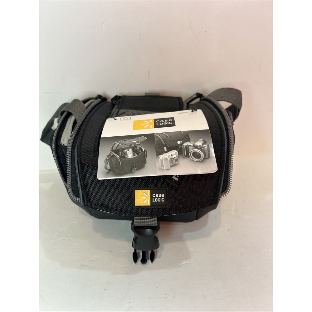 NWT CASE LOGIC DCB-66 HIGH ZOOM SOFT CASE (FC3005951) 1 Pull Access Camera‎ Case